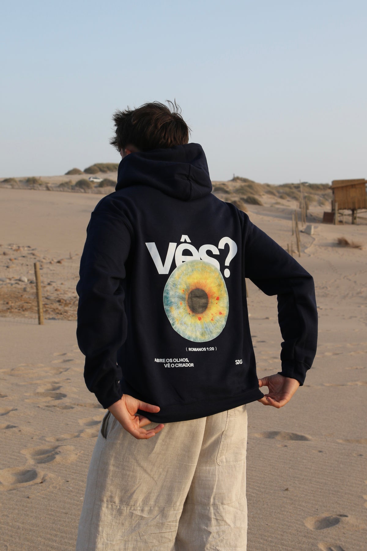 HOODIE "VÊS" DEEP SEA