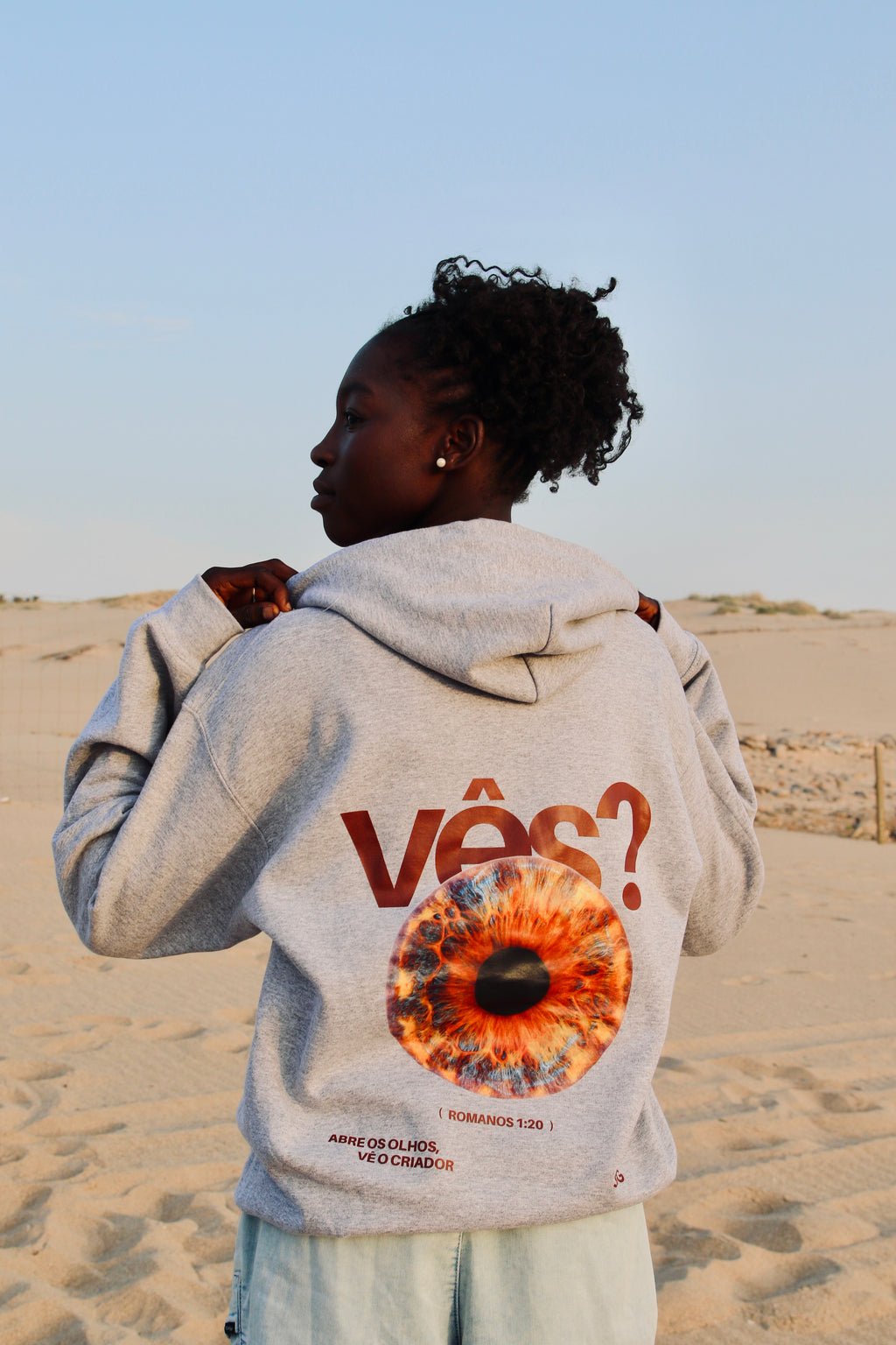 HOODIE "VÊS" RAINY CLOUD