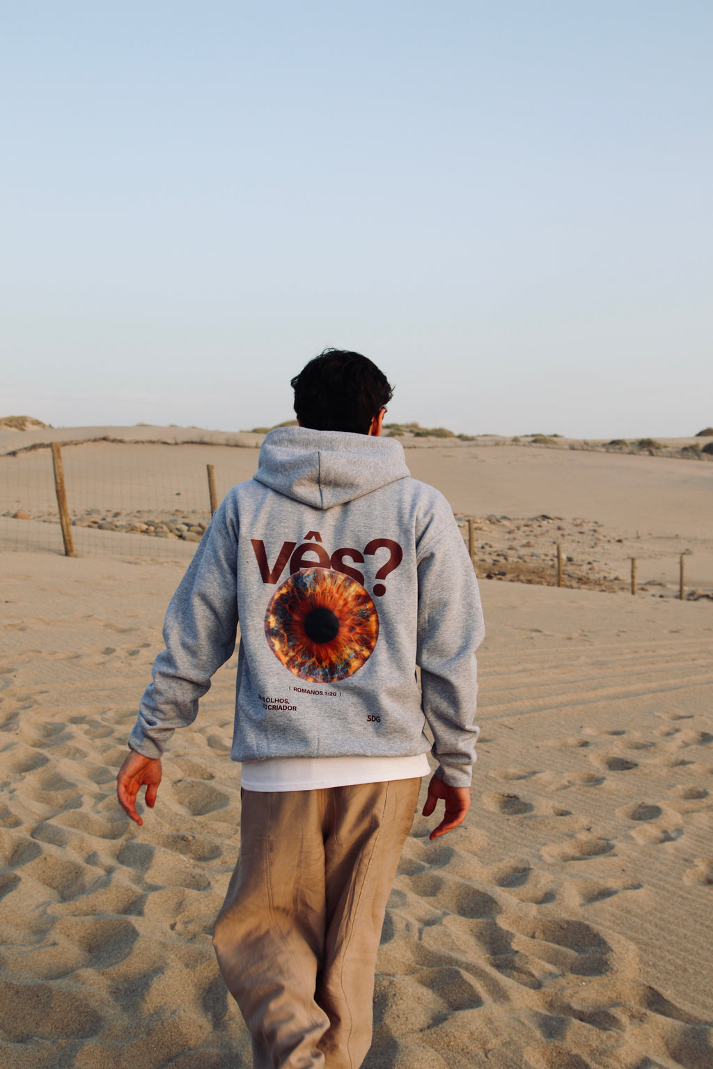 HOODIE "VÊS" RAINY CLOUD