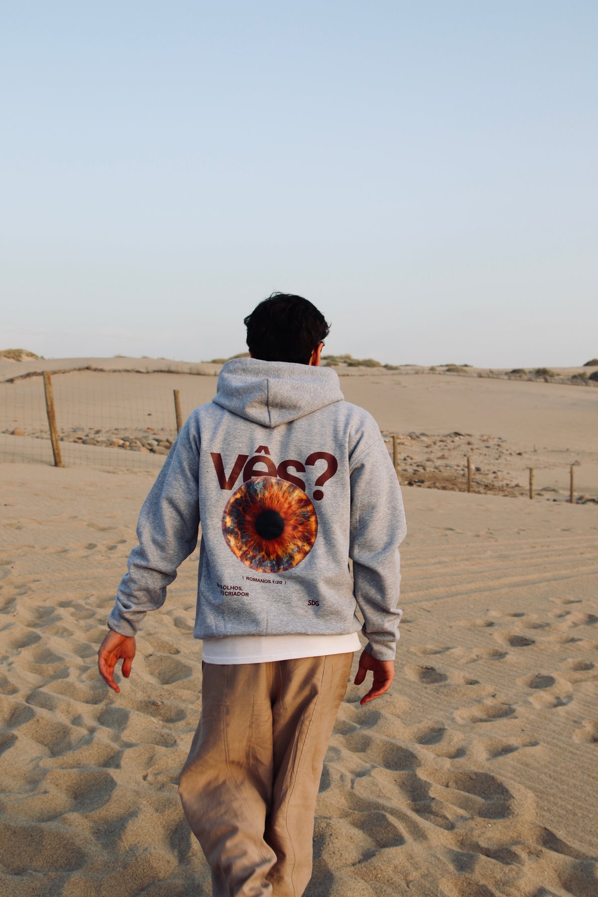 HOODIE "VÊS" RAINY CLOUD