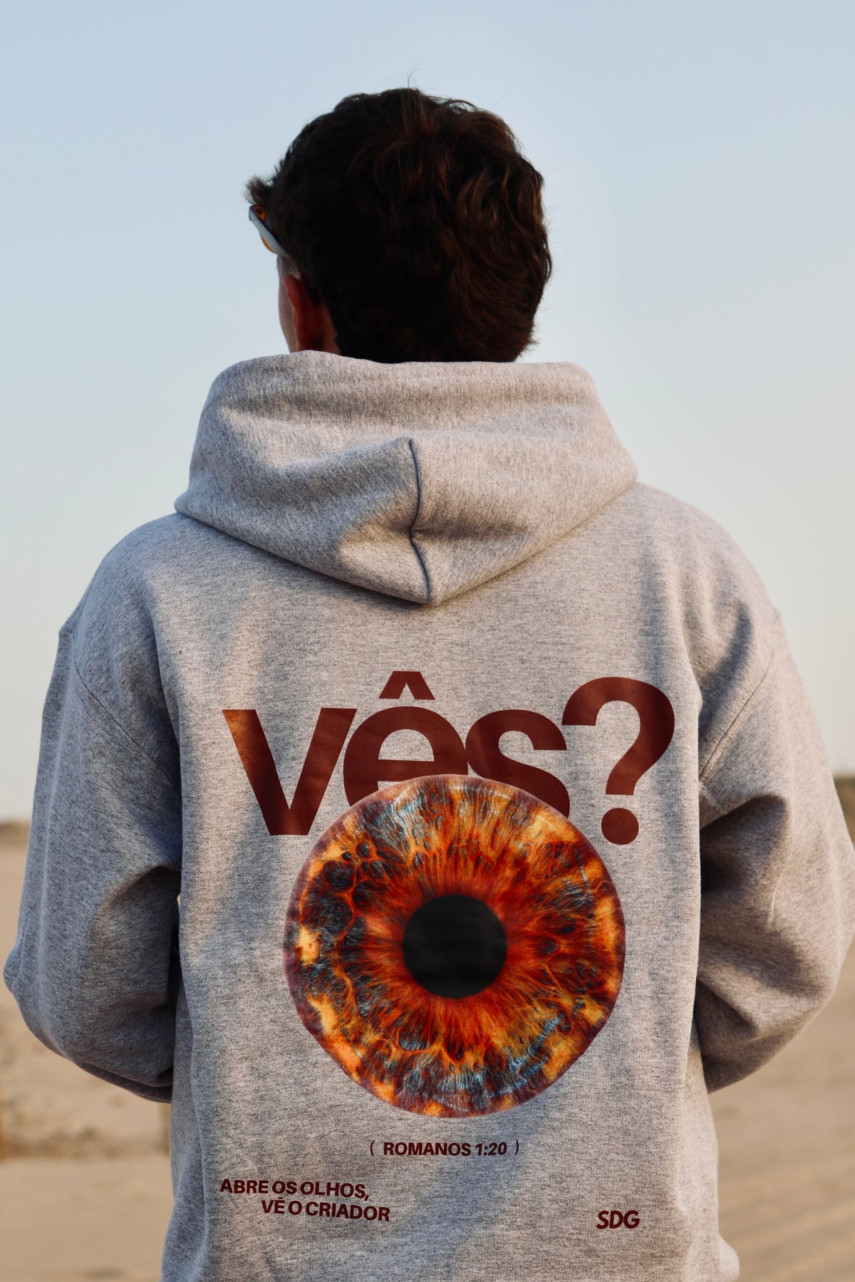 HOODIE "VÊS" RAINY CLOUD