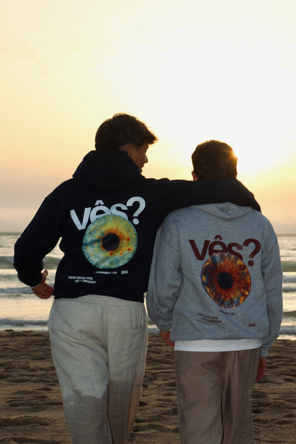 HOODIE "VÊS" RAINY CLOUD