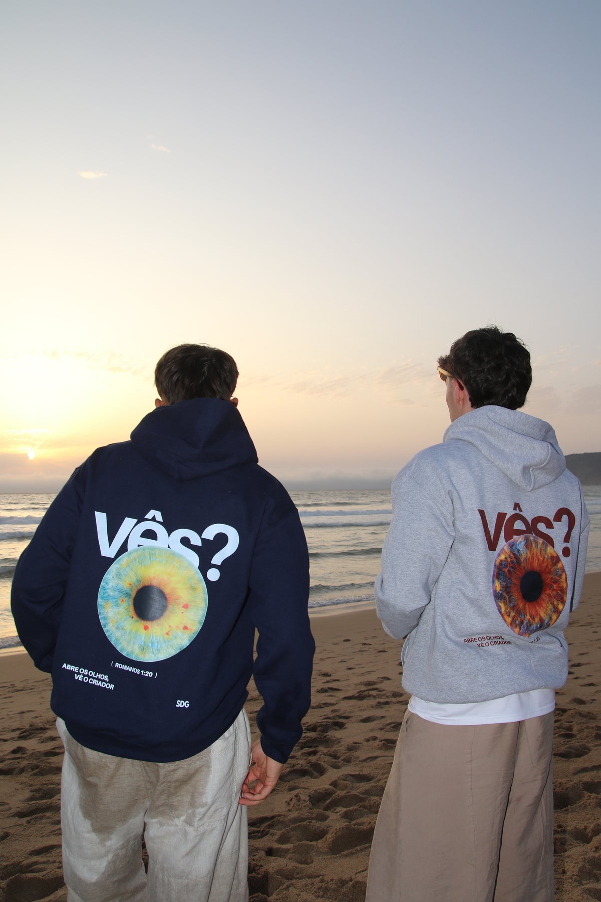 HOODIE "VÊS" RAINY CLOUD